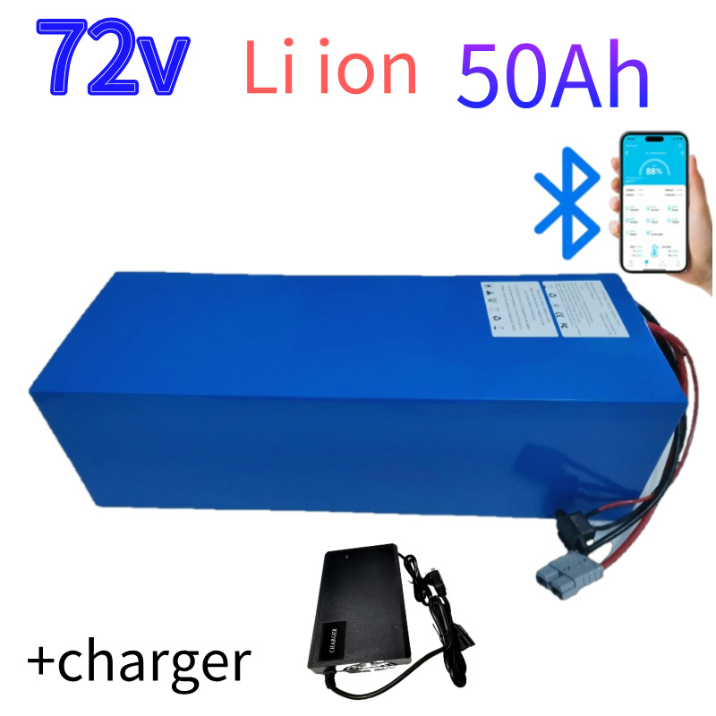 72V 40Ah Lifepo4 Battery Pack - Литий-ионный аккумулятор 72В 50Ач для электросамокатов/мотоциклов,