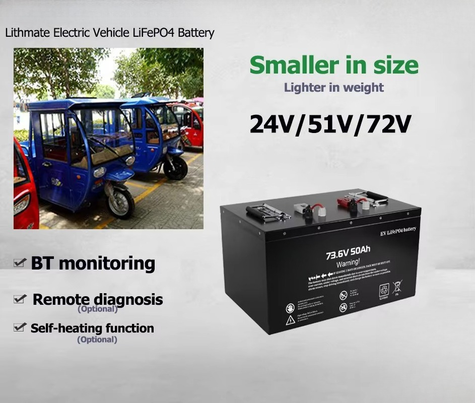 Литиевая аккумуляторная батаре – обзор и цена 72V 40Ah Lifepo4 Battery Pack