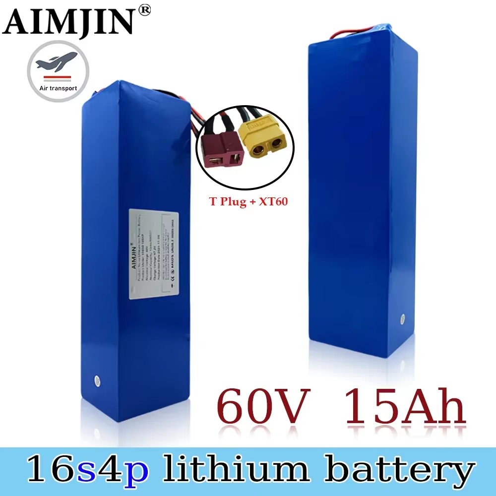 Аккумулятор 60 В, 15 Ач, 16S4P – обзор и цена 60V 50Ah Electric Scooter Battery